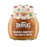 Mrs Bridges Mango Chutney with Lime and Ginger, 10.2 Ounce