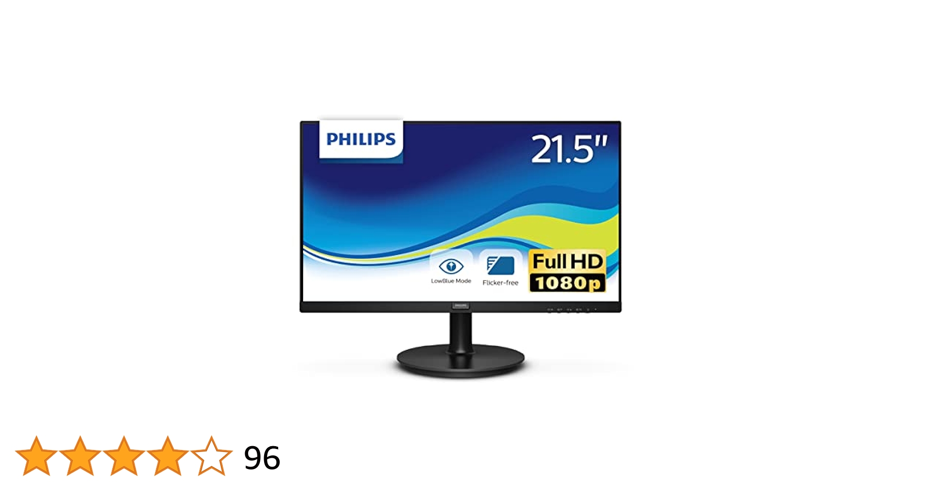 ★中古美品！21.5インチPhilips モニター 221V8 2024年製 中古モニター】21.5インチ メーカー PHILIPS 型番 227E7QDSB/11