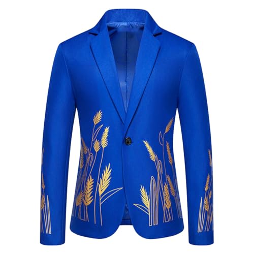 Blazer décontracté imprimé printemps homme fini les vestes lourdes