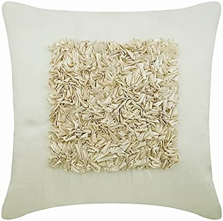 ivory throw pillow covers