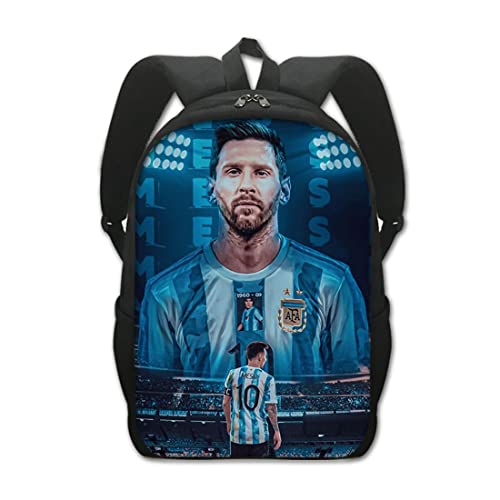 Messi Children Backpack Daypack Schoolbag Teen Boys School Book bag
