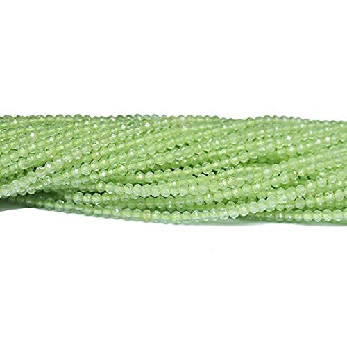 Préhnite verte facettée 2mm pour en finir avec les bijoux ternes et créer avec éclat