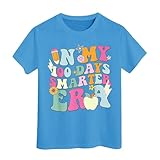 Photo Gallery 2025-100 days of school shirt per ragazzi e ragazze in my 100 days t shirt happy 100th day of school stampa casual top per ragazze adolescenti manica lunga, blu, 10-11 anni Photo Gallery 2025-100 days of school shirt per ragazzi e ragazze in my 100 days t shirt happy 100th day of school stampa casual top per ragazze adolescenti manica lunga, blu, 10-11 anni