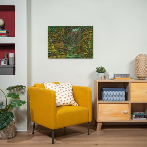 Ravensburger - Escape Puzzle - Temple Angkor Wat - pour Adultes et Enfants dès 12 Ans - 759 pièces, 1 Guide de Jeu, 1 enveloppe Solution - Inspiré des Jeux d'évasion - 19957