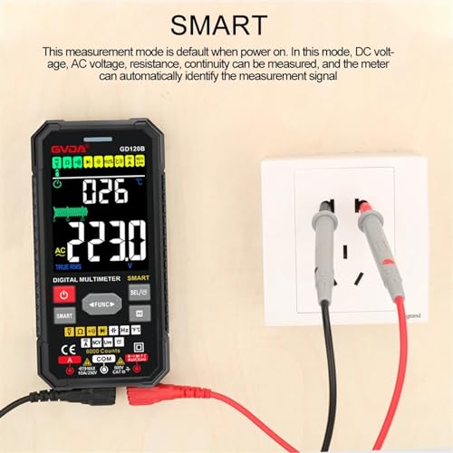 Multimètre True RMS intelligent pour identifier les pannes de courant sans danger - 4
