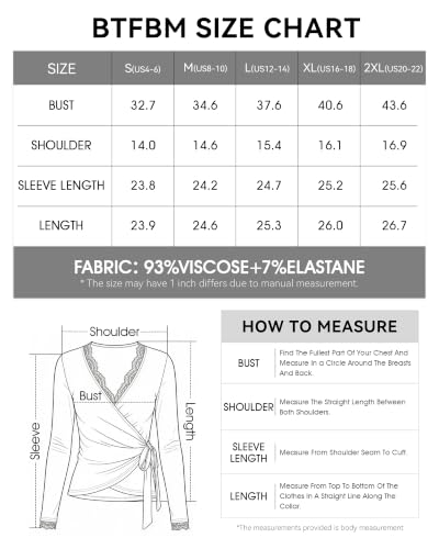 Women's Fall Wrap Tops - image 6