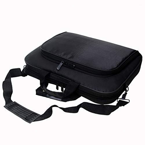 Maletín para portátil de 15.6 pulgadas color negro en nylon miniatura 4