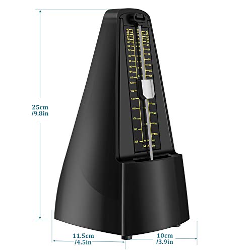 MARTISAN Métronome Mécanique Traditionnel avec Minuterie et Tempo Précis Pour Guitare, Piano, Guitare Basse, Tambour… - Les Beatles, Paul McCartney, John Lennon, RIngo Starr, George Harrison MARTISAN Métronome Mécanique Traditionnel avec Minuterie et Tempo Précis Pour Guitare, Piano, Guitare Basse, Tambour… – Image 6