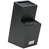 Zelancio Universal Wood Knife Holder | Wooden Knife Block for Any Knife | Block only