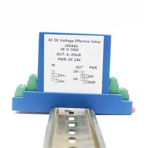 Transducteur de sortie 0-5V et capteur de tension JXDA4U transmetteur CC DC 0-100V