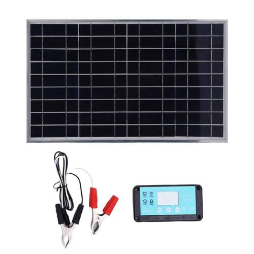 ZAMETTER Kit di pannelli solari 12 V 24 V 200 W pannelli solari pieghevoli IP67 Kit pannello solare monocristallino impermeabile telaio in alluminio di grado professionale pannelli solari per centrale