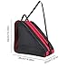 Yaoliucp Roller Skate Bag Breathable Skating Shoes Tote with Shoulder and Top Handle Skate Storage Bag Red, Oxford Cloth Skate Tote