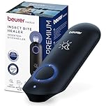 Beurer BR 90 Aparato contra picaduras de insectos, para el tratamiento de mordeduras y picaduras, alivia el picor y la hinchazón, sin productos químicos, luz conmutable para su uso en la oscuridad