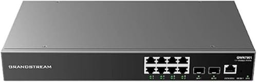 Grandstream Conmutador GWN7801P 8xGbE PoE 2xSFP 120W