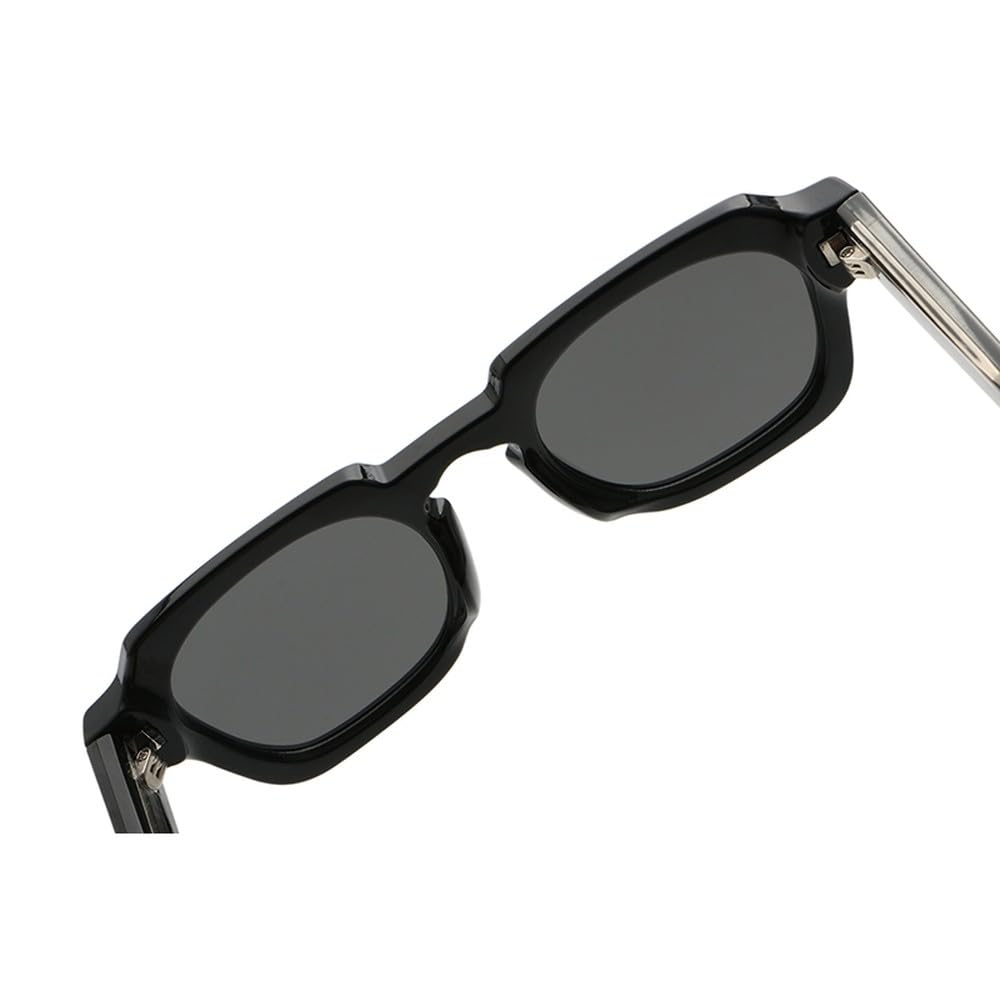czarne kwadratowe okulary przeciwsłoneczne retro damskie octanowe brązowe szare męskie okulary przeciwsłoneczne uv400 unisex akcesoria męskie