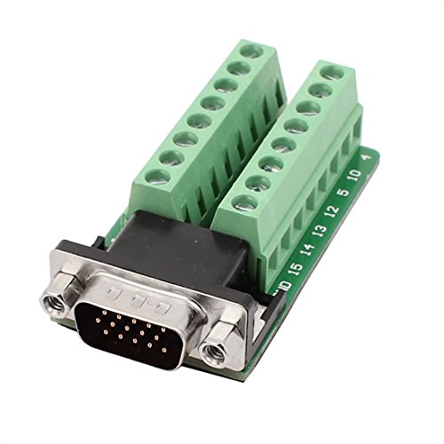 Conector macho Aexit DB15-G2 audio y video miniatura 1