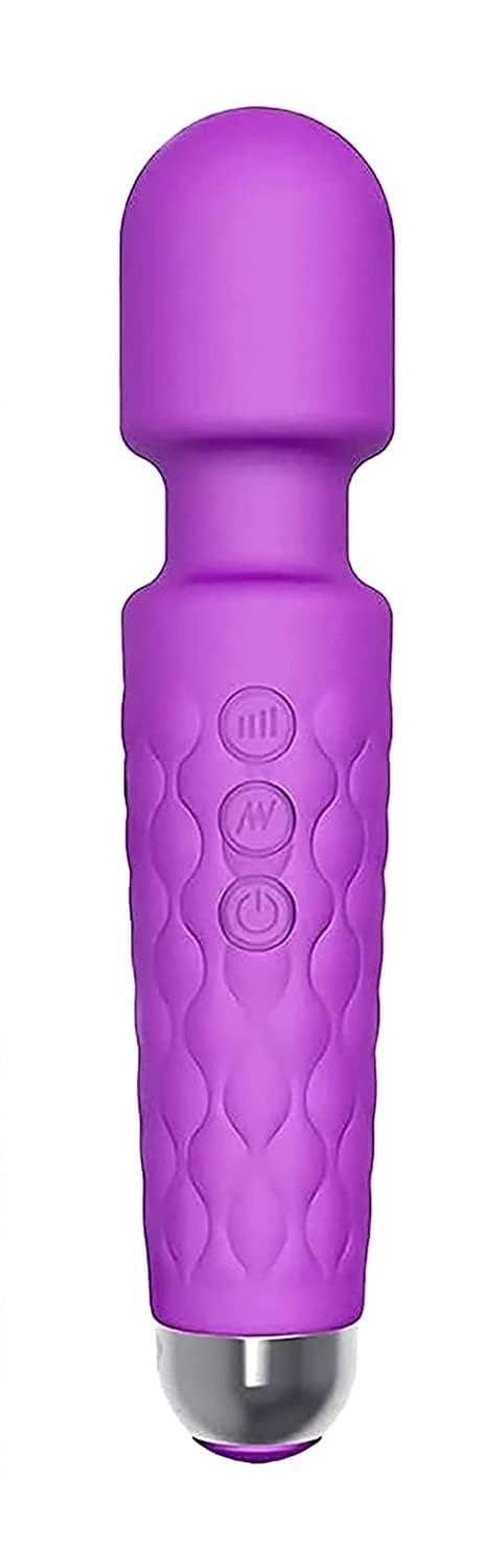 nf NETRA FASHION Personal Electric Body Massager 20+ Vibration Modes, Rechargeable, Waterproof, for Women and Men, Flexible Head for Targeted Compression (Multi) (purple) (PURPLE) (B0CJBR1H4X) Amazon Price History, Amazon Price Tracker