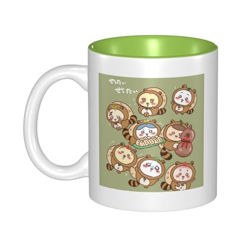 マグカップ ちいかわ コーヒーカップ 陶磁器 ミルクコップ おしゃれ 持ちやすい 耐熱 耐冷 人気 かわいい プレゼント 母の日 記念日 電子レンジ対応 330ml