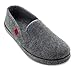 Price comparison product image Andrés Machado Unisex Slippers for Women & Men, Warm Winter Sliders - Felt Home Shoes, Anti-Slip Rubber Sole - AM002 - Grey, Size 11 UK Men/ 12 UK Women/EU 45