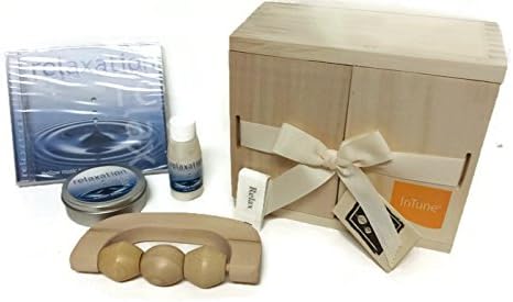 InTune Relaxation Kit for Mother's Day, Christmas, Birthday Presents, Special Love, Anniversary, Safe Keep Box, 6 Piece Set