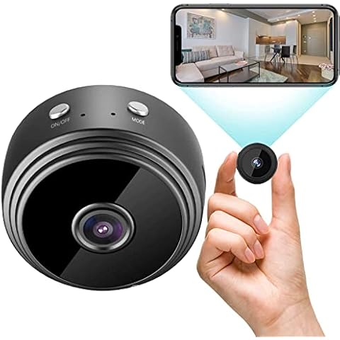 Cablelera Mini Camara Espia 1080P HD WiFi con Visión Nocturna y Detección de Movimiento Cover