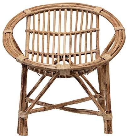 CRAFTCANE Bamboo Cane Chair for Kids, Baby Chair,Children with Back Rest 1