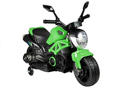 Faro delantero LED verde GTM1188 para motocicleta, 1 x 35 W