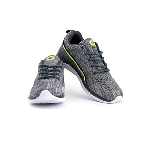 Image of Khadim's 6030622 Stylish Lightweight All-Day Comfort & Breathable Durable Fitness Lace Up Sports Shoes for Men