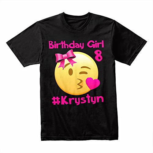 Personalized Cute Emoji Birthday Shirt, Emoji Party theme shirt, It's My Birthday Emoji Shirt,2