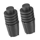 A ABSOPRO 2 Pcs Car Hood Rubber Bumper Hood Bumper Stops Cushion Stoppers Black Rubber for Honda CIVIC ACCORD SPIRIOR Item Replacement
