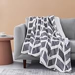 VENTIMI Electric Blanket Heated Throw, 50" x 60" Heated Blanket with 5 Heat Levels & 3 Hours Auto Off, Fast Heating Blankets with ETL & FCC Certification, Grey