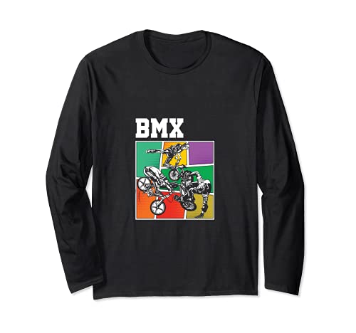 BMX Langarmshirt - Freestyle Bike Fahrrad Shirt Für BMX Fahrer & Enthusiasten
