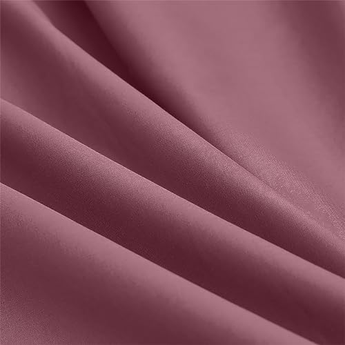 EaseHome Burgundy King Size Bed Sheet Set -Deep Pocket to 18 inches Mattress 4 Piece - Premium Bedding Sheets & Pillowcases Collection - Extra Soft,Wrinkle, Fade, Stain Resistant
