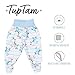 TupTam Baby Unisex Hose mit Fuß Bunte 5er Pack, Farbe: Junge 7, Größe: 50