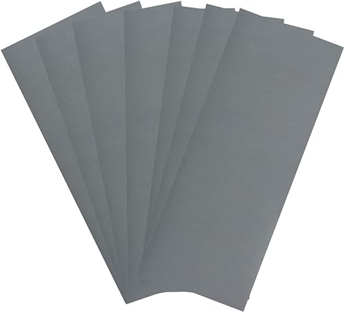 Miniatura 19 de LotFancy Papel de lija de grano 2500, 45 unidades, papel de arena seca húmeda de 9 x 3.6, hoja de lijado de carburo de silicio para metal automotriz