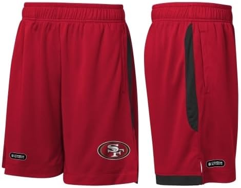Outerstuff NFL Boys Youth Field Point Mesh Short, Comfortable Fit, Officially Licensed NFL Apparel