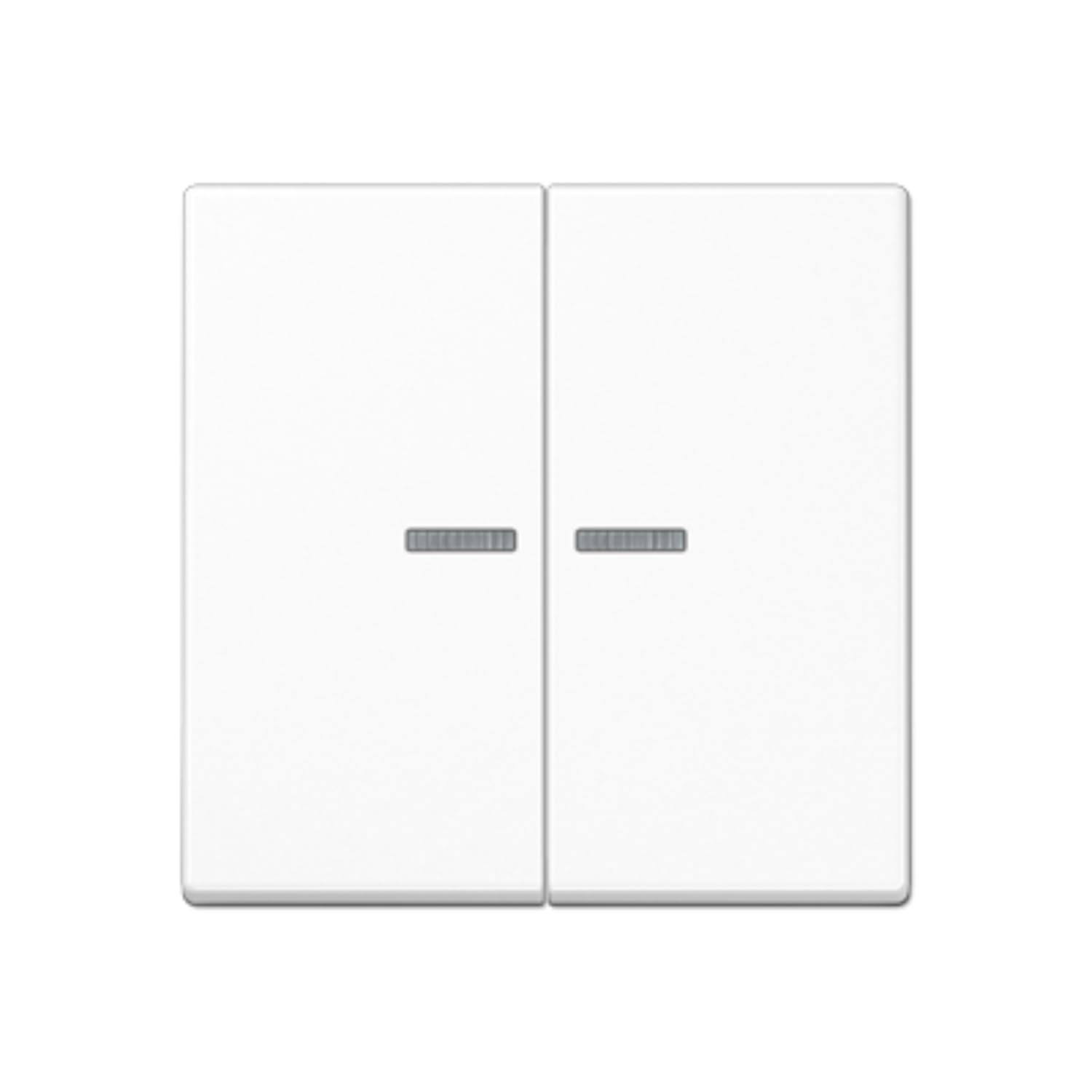 Touche KNX RF JUNG A10921STRFWW blanc alpin 2 phases