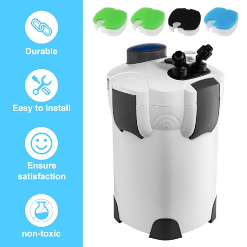 Almofadas de filtro de recipiente de substituição compatíveis com SUNSUN HW-304B/404B/704B /3000/CF5