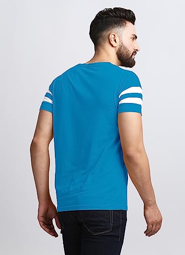 Image of AUSK T-shirt for Mens Double Stripes on Chest