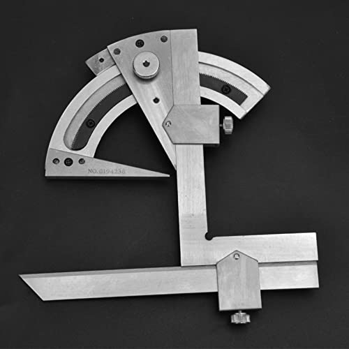 Transportador Universal de Ángulo Precisión 0-320° Acero Carbono miniatura 6
