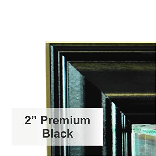 Perfect Cases Wall Mounted Bat Display Case, Black Finish #TOP1