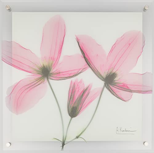 ユーパワー 植物 花 ピンク W30×H30×D2cm