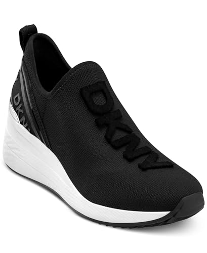 DKNY Keeva Wedge Sneaker Basket Femme pour Prendre de la Hauteur sans Douleur