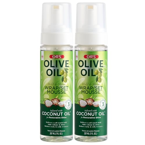 ORS Olive Oil Hold & Shine Wrap Set Mousse