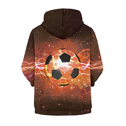 Image of Biyejit Kids Novelty 3D Graphic Printed Hooded Sweatshirt