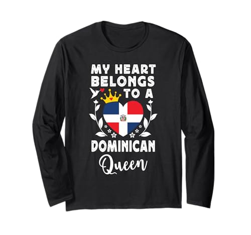 Dominican Queen Wife Girlfriend Dominican Republic Flag ����T�V���c