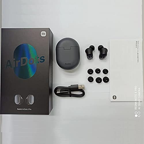 Fone Xiaomi Redmi AirDots 3 Pro, Bluetooth 5.2, TWS, com Carregamento sem fio, Cancelamento de Ruído