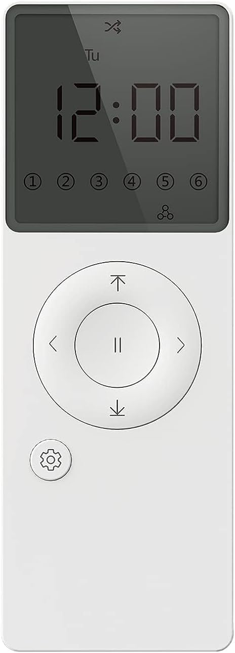 Remote Control for Motorized Shades (6-Channels Timer Remote Control)
