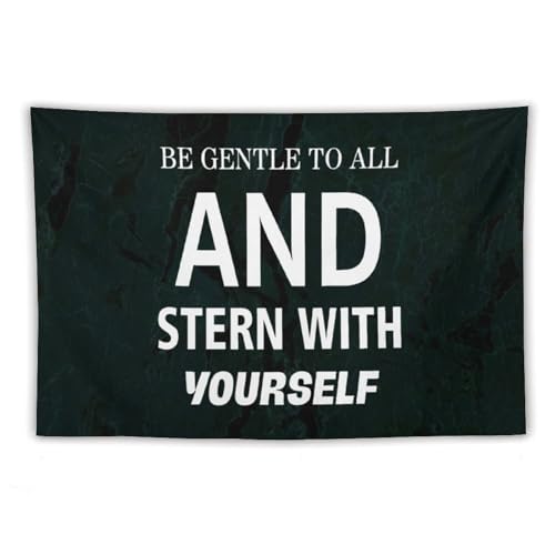 Tapiz estético de 152x228 cm para decorar el dormitorio con frases inspiradoras