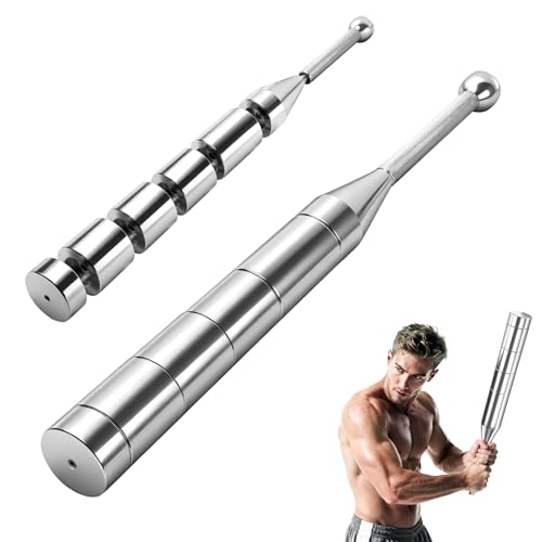 Axiqunel 30LB Adjustable Macebell Clubbell Steel Mace bell Workout Mace Strength Training Equipment for Full Body Muscles Shoulder Grips & Forearms Workouts 9 Weight Options(8.8-30Lbs)